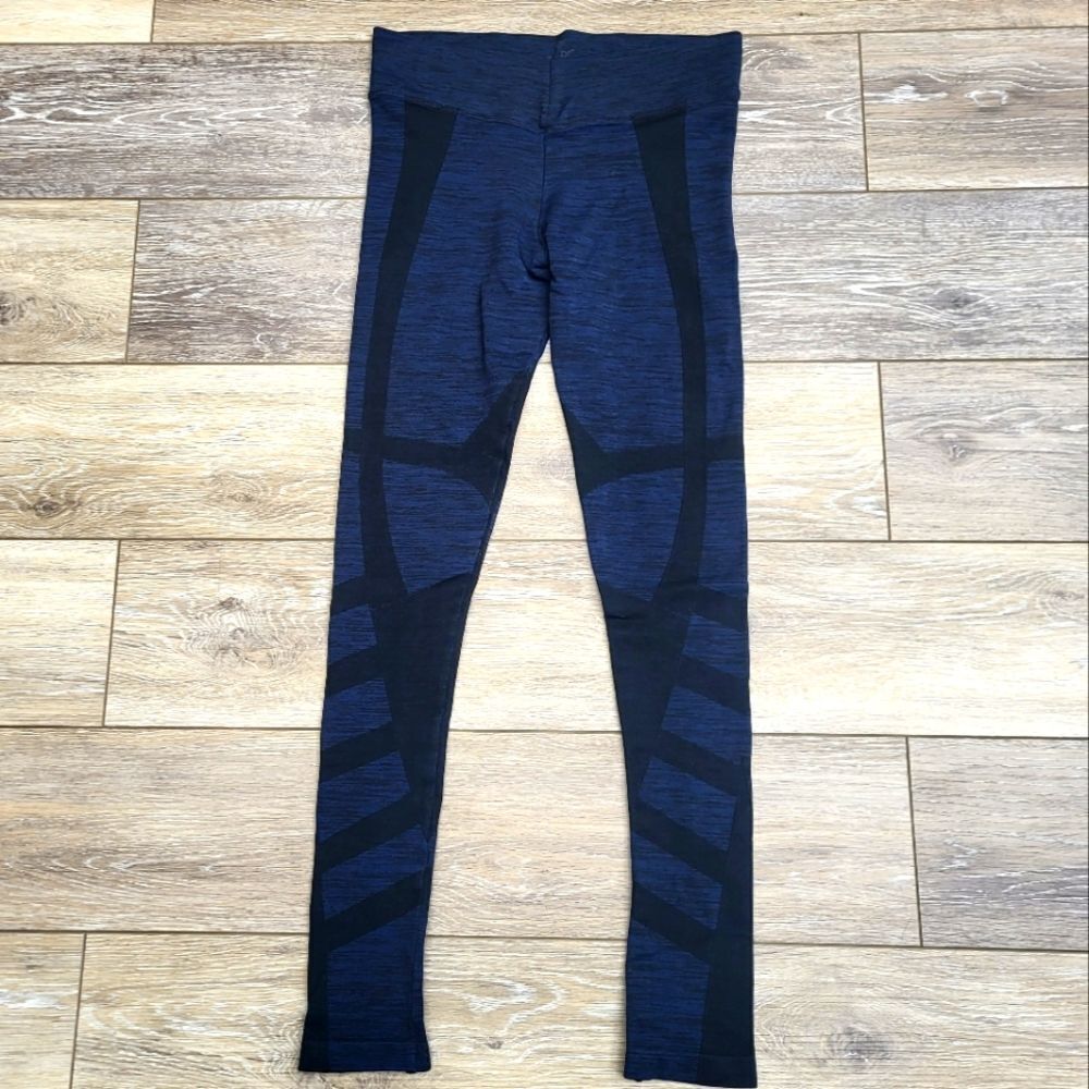 Nux Rochester leggings black and dark navy blue xs